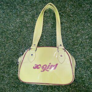 NWT X-Girl Lime Green Purse